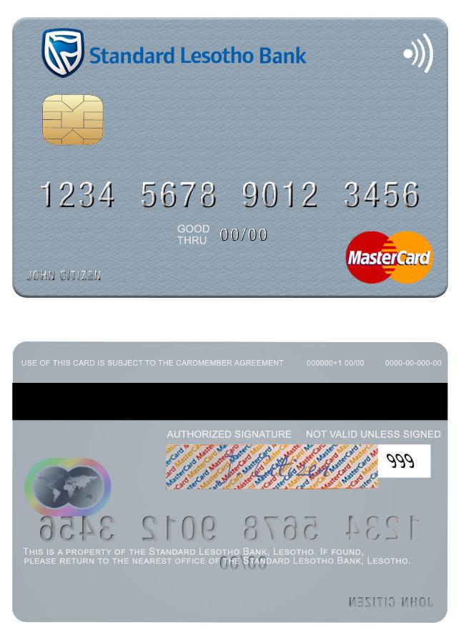 Lesotho Standard Lesotho Bank mastercard